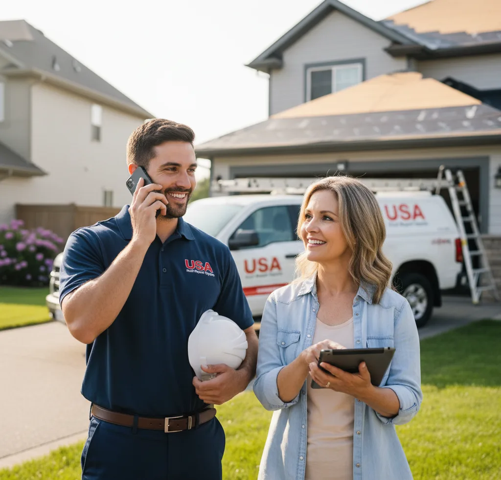 USA Roof Repair Experts customer support in Hampshire
